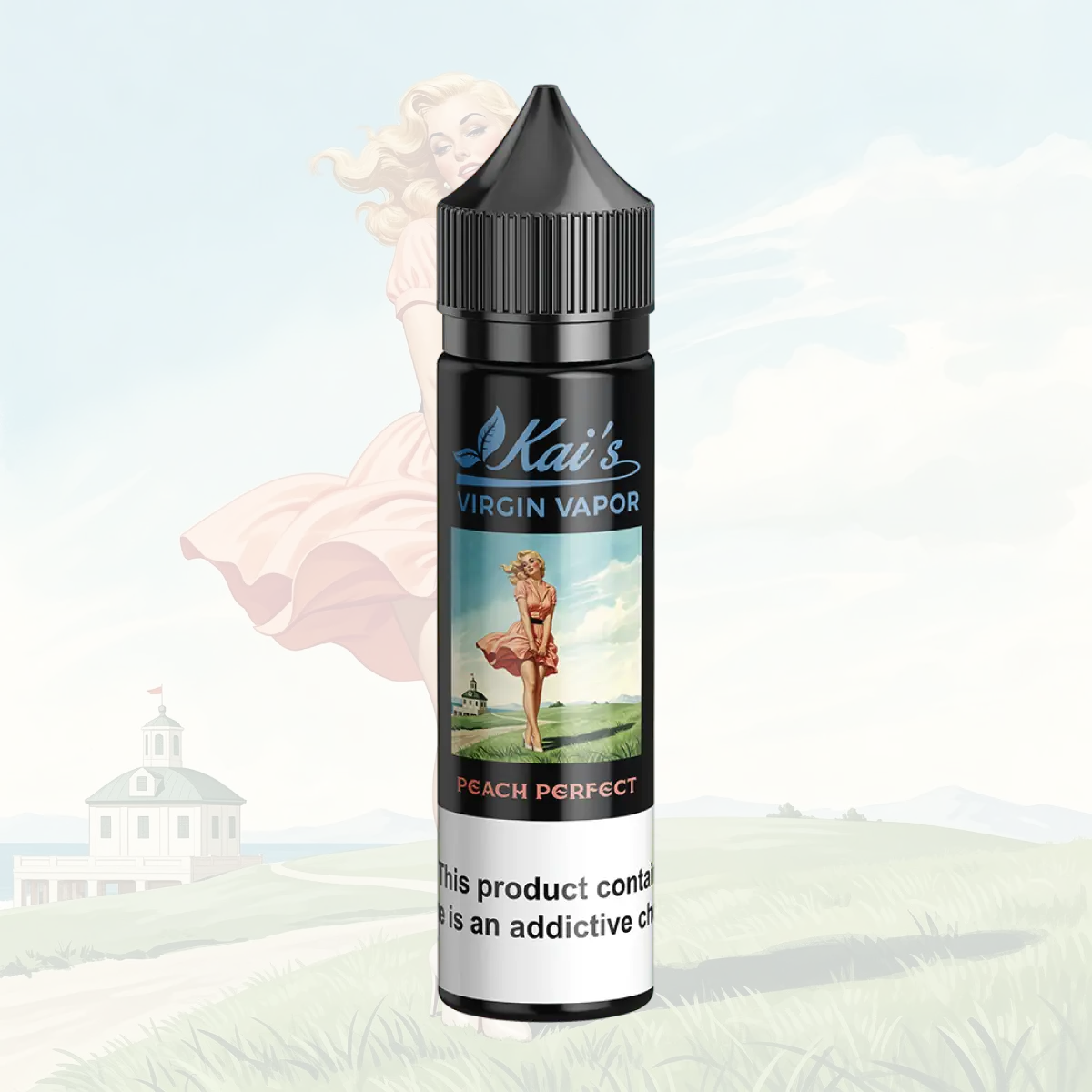 Perfect Peach Vape Juice | Clean, Lab-Tested | Kai’s Virgin Vapor