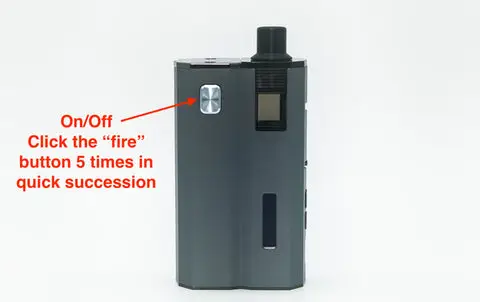 Aspire Nautilus Prime On/Off Button