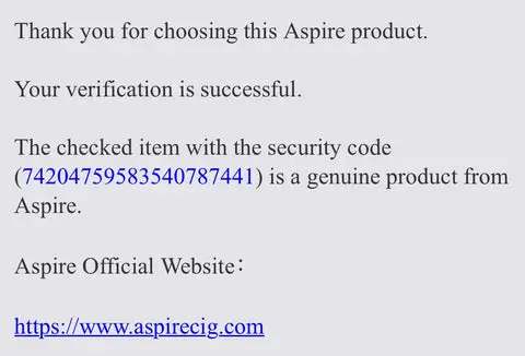 Aspire Nautilus Prime Web Authentication