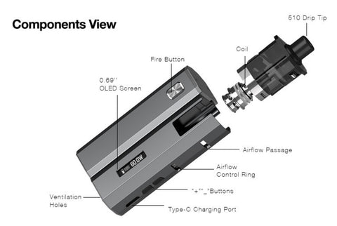 Aspire Nautilus Prime Diagram