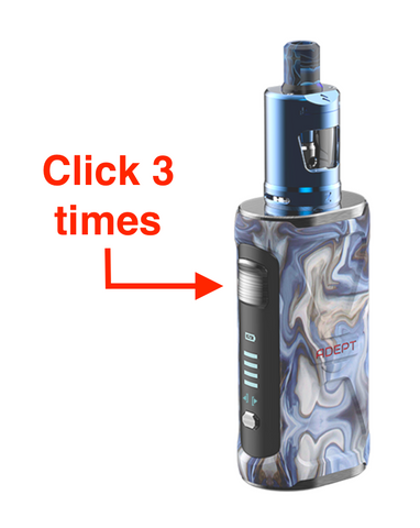 Innokin Adept 3-Click Feature