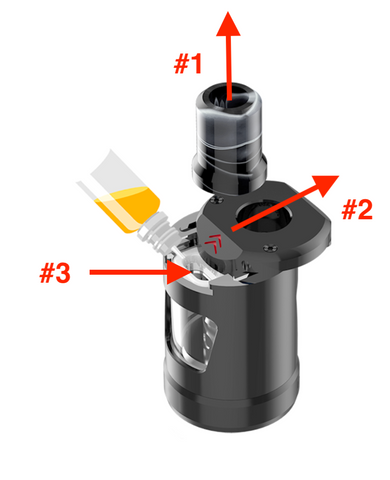 Innokin Adept Filling the Tank