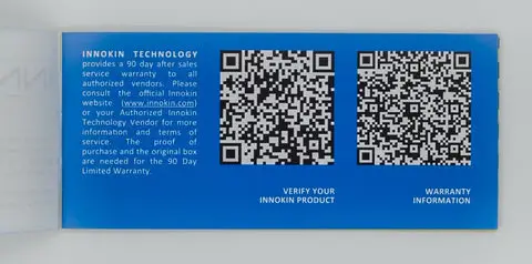 Innokin Adept QR Codes