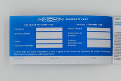 Innokin Adept Warranty Card