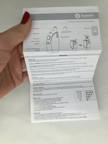 Joyetech Penguin Product Guide